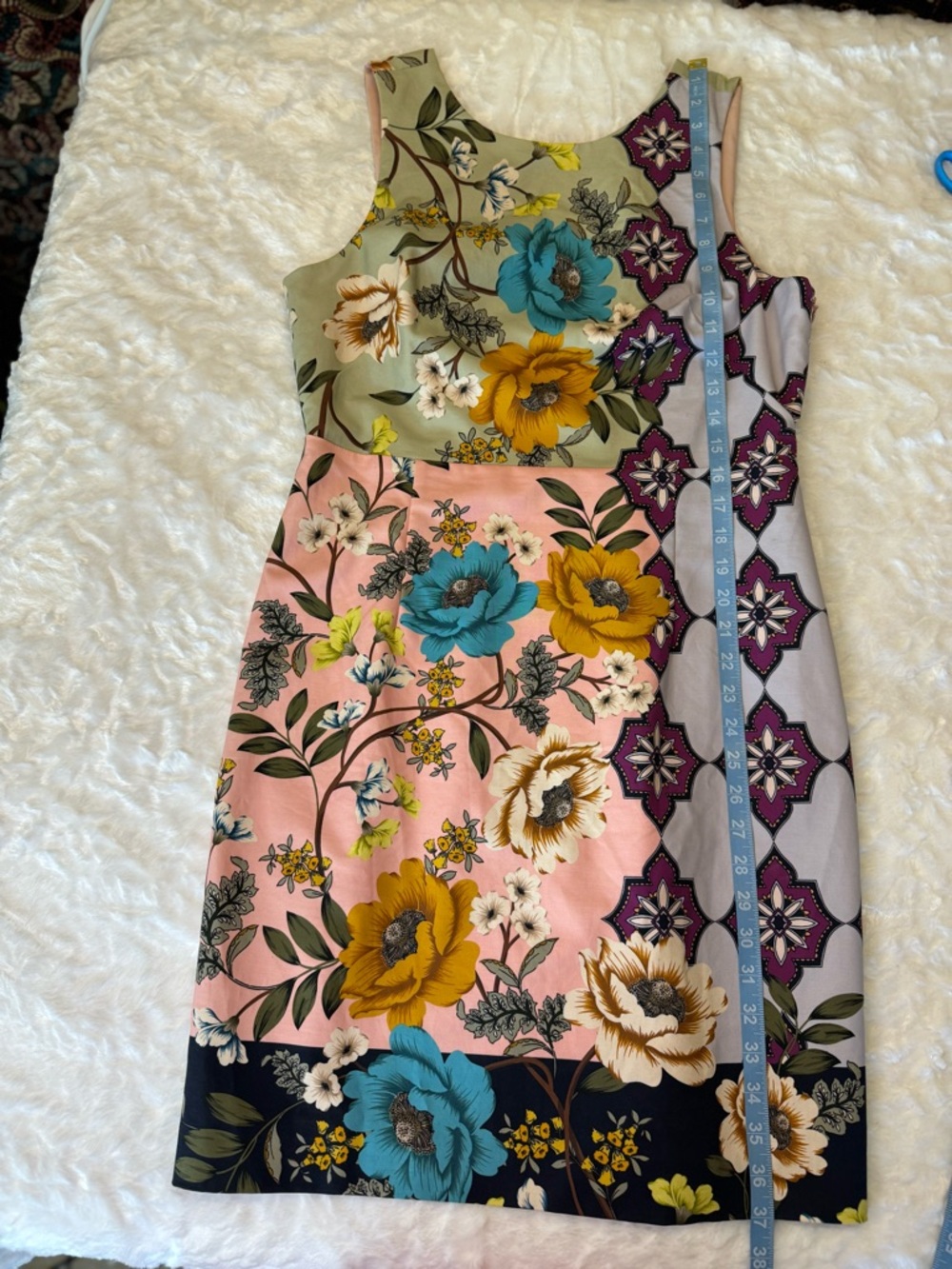 Maeve by Anthropologie Lissa Sheath Dress Size 12P - Picture 11 of 13